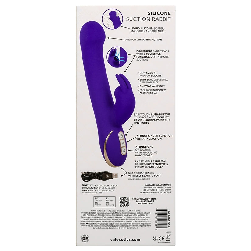 Jack Rabbit Signature Silicone Suction Rabbit