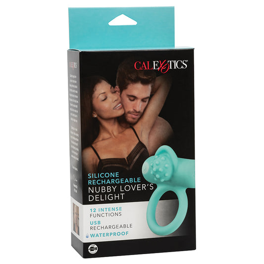 Silicone Rechargeable Nubby Lover’s Delight