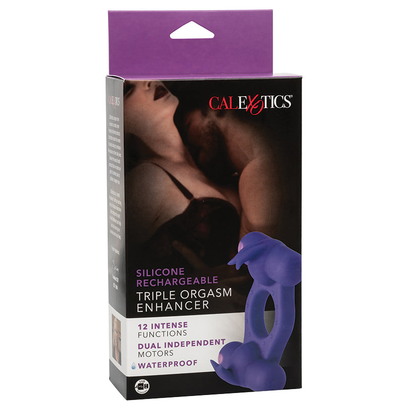 Silicone Rechargeable Triple Orgasm Enhancer