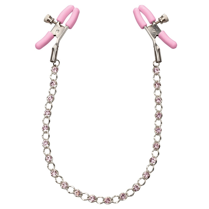 Nipple Play Crystal Chain Nipple Clamps