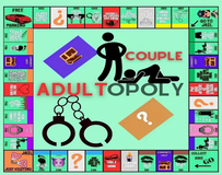 ADULTOPOLY COUPLE BOARD GAME