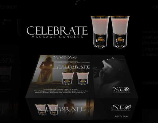 NEO Sensual Celebrate Massage Candle Gift Set
