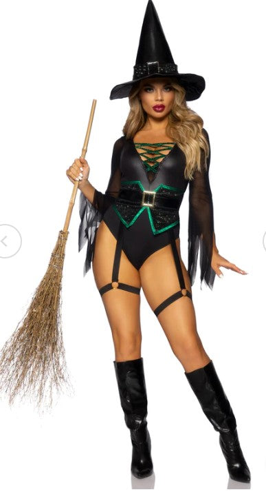 Broomstick Babe Witch Costume