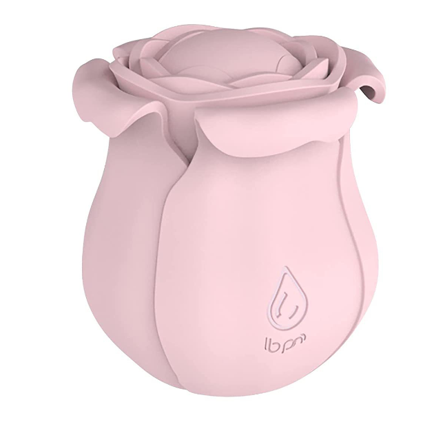 Sensuous Rose Vibrator with 10 Modes Tapping