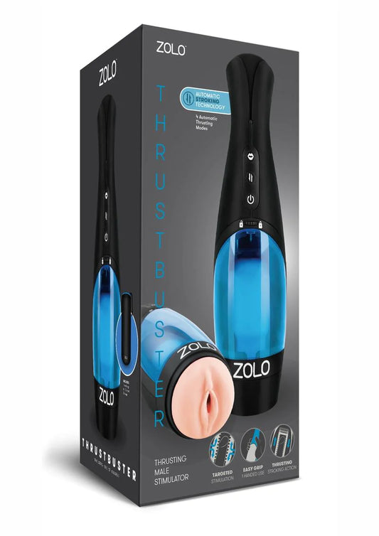 Zolo Thrustbuster Estimulador Masculino Empujador Con Audio Erótico