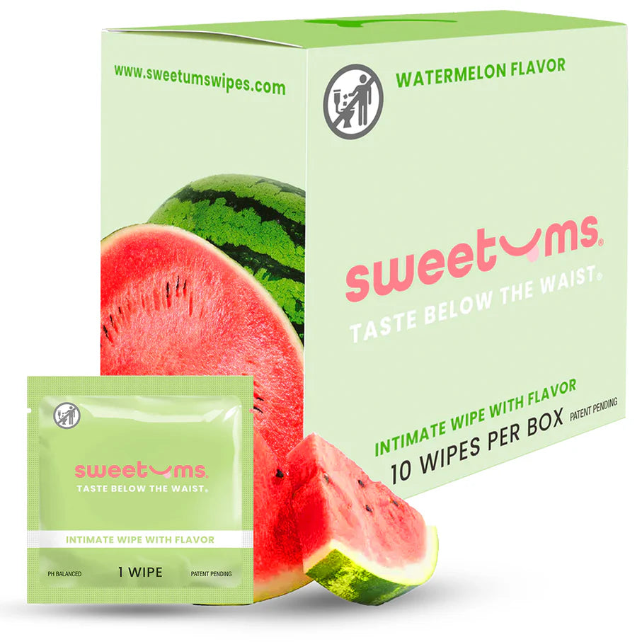 Sweetums Intimate Wipes 10-Pack