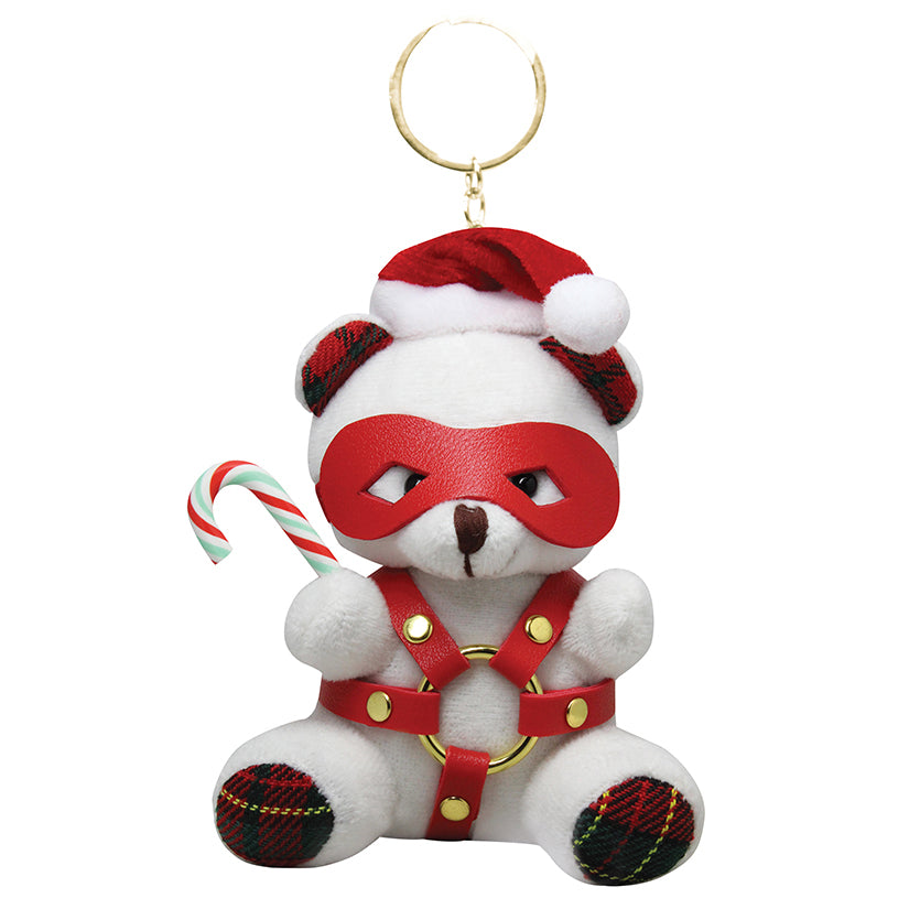 Master Series Holiday Bondage Bear Keychain