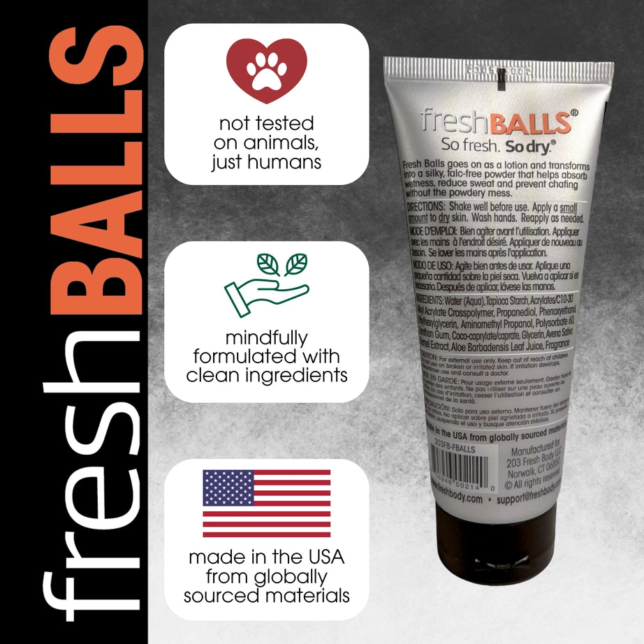 Fresh Balls Anti-Chafing Deodorant Lotion