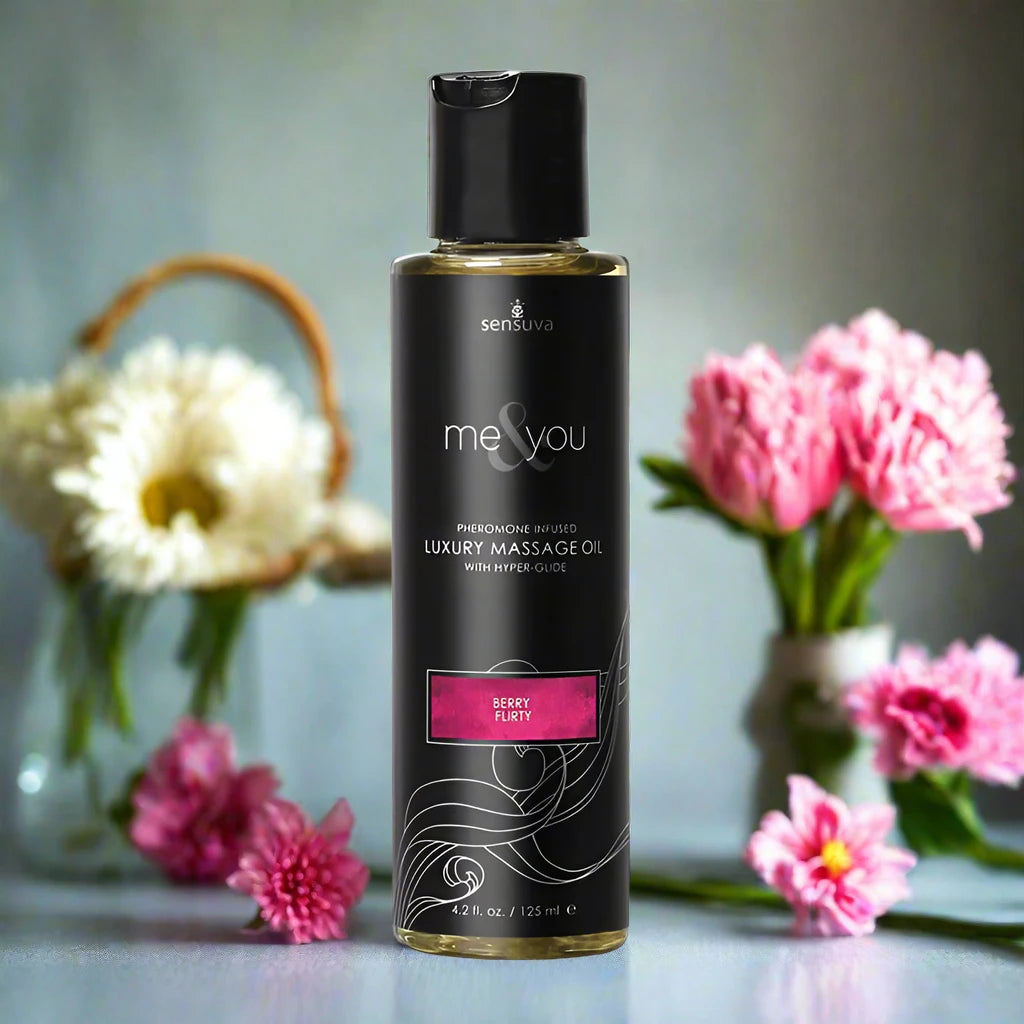 Sensuva Me & You Pheromone-Infused Massage Oil