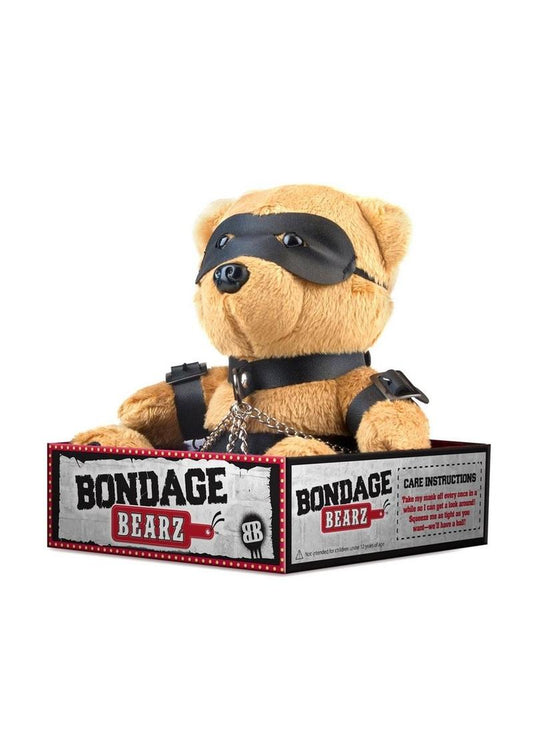 Bondage Bearz Charlie Chains Peluche - Marrón/Negro
