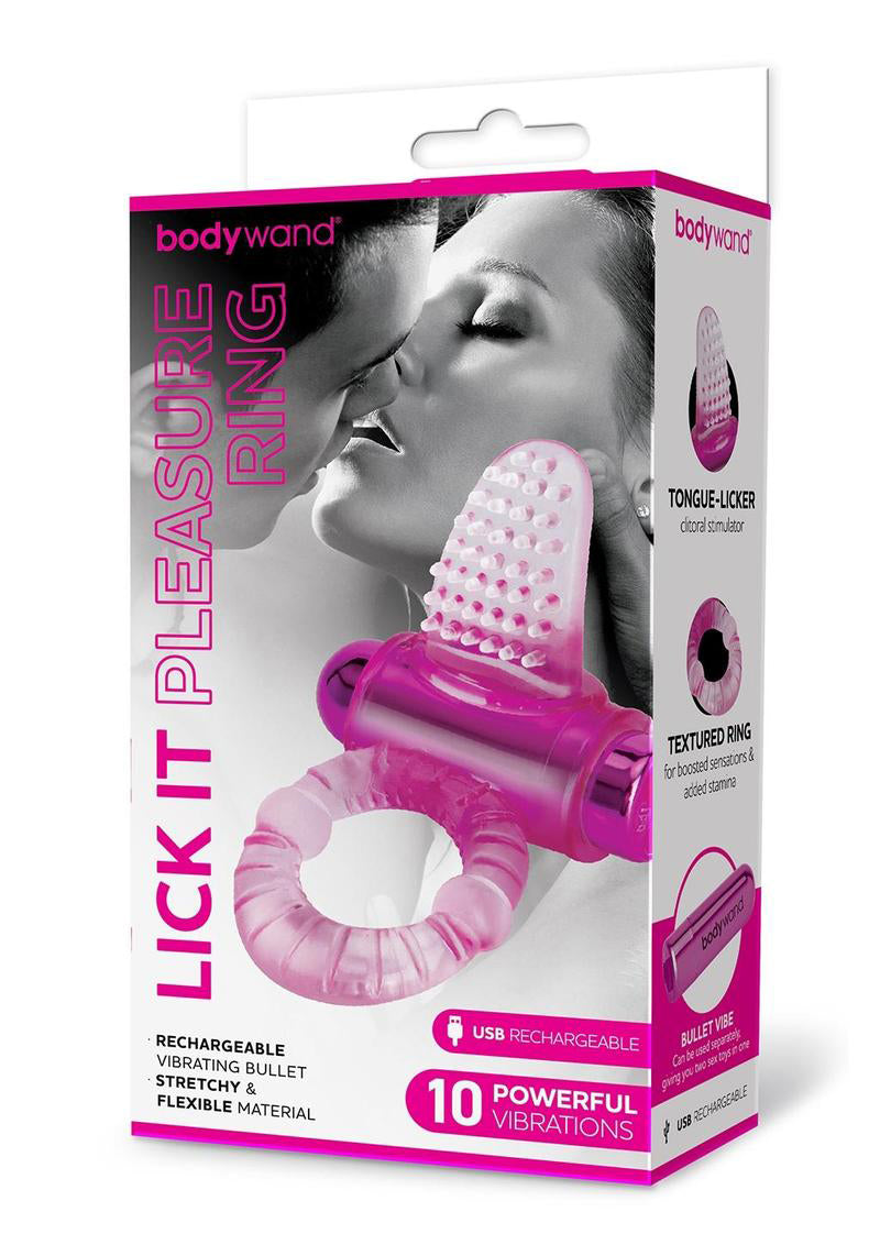 Bodywand Rechargeable Lick It Pleasure Ring