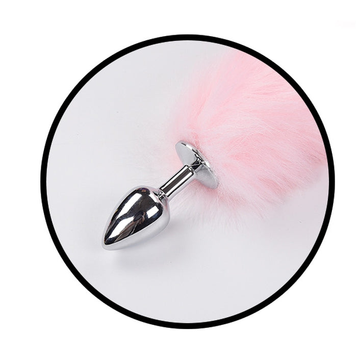 FOXY TAIL - LIGHT UP FAUX FUR BUTT PLUG