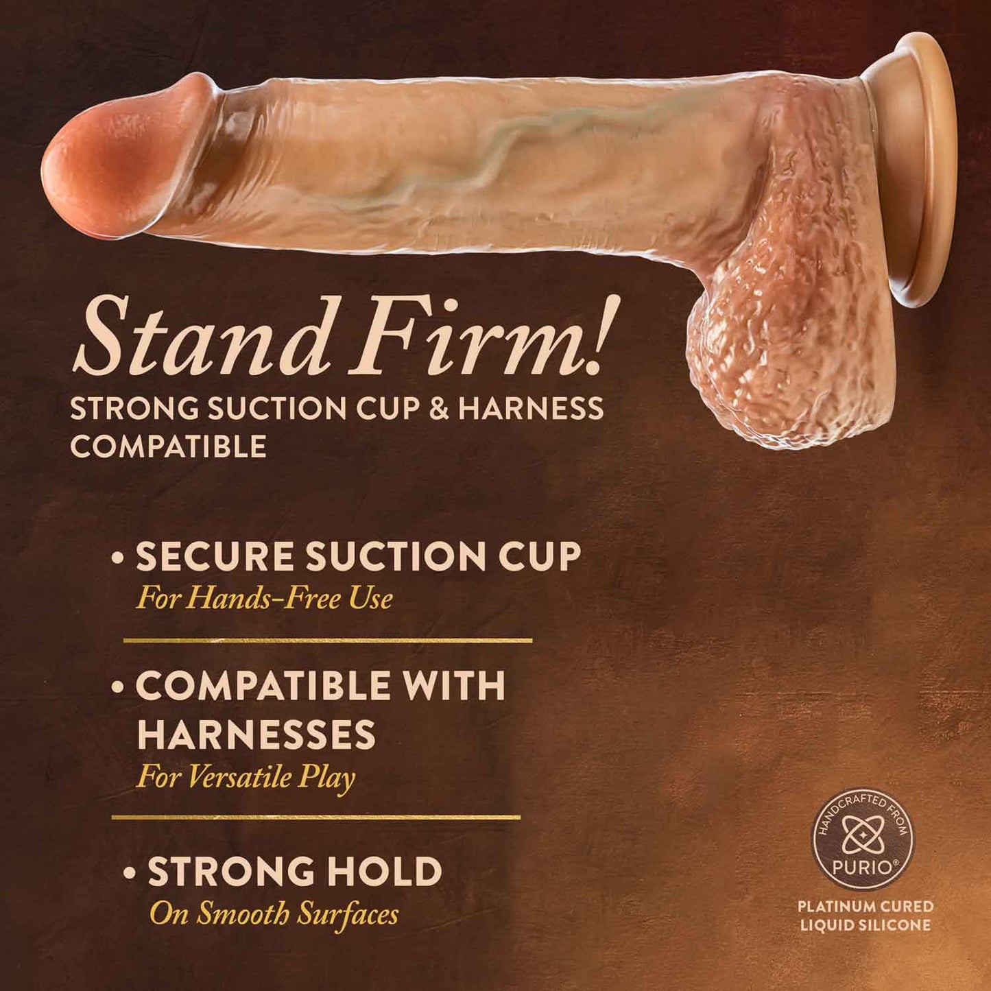 Renaissance - Raphael Sliding Foreskin Dildo With Squeezable Balls