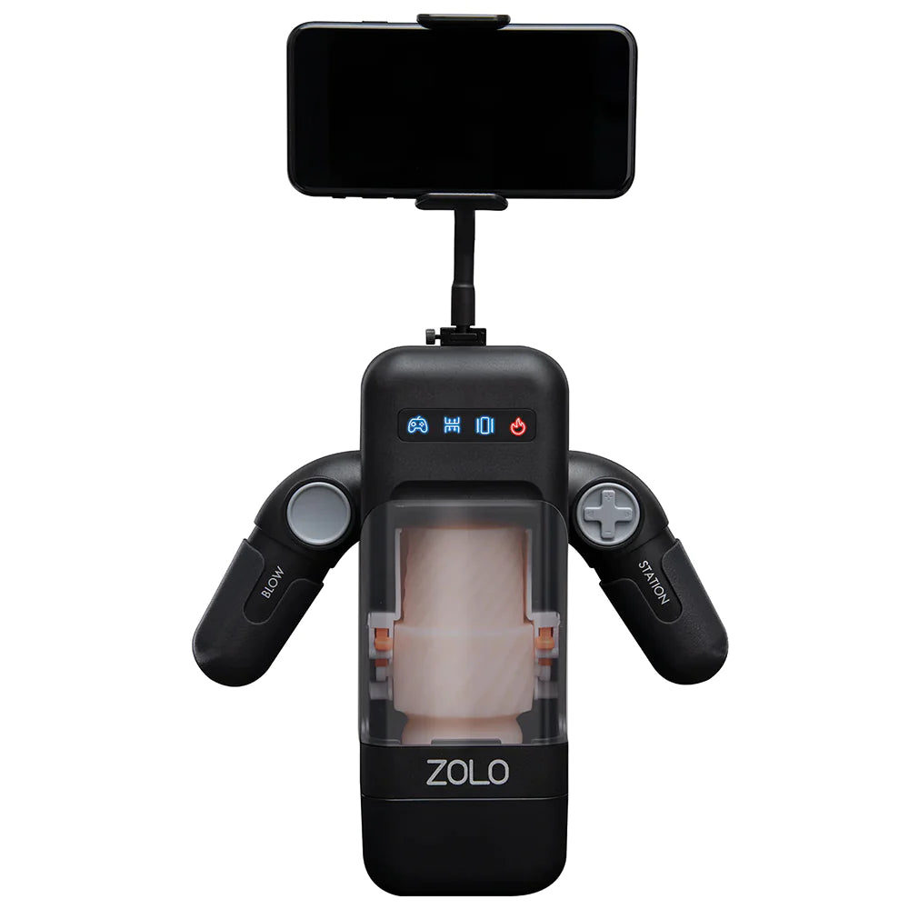 Zolo Blowstation Masturbator with Phone Mount