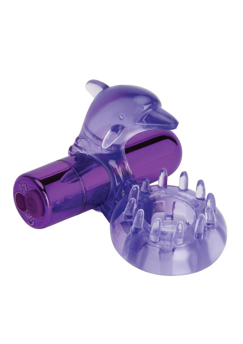 Bodywand Rechargeable Dolphin Ring With Ticklers