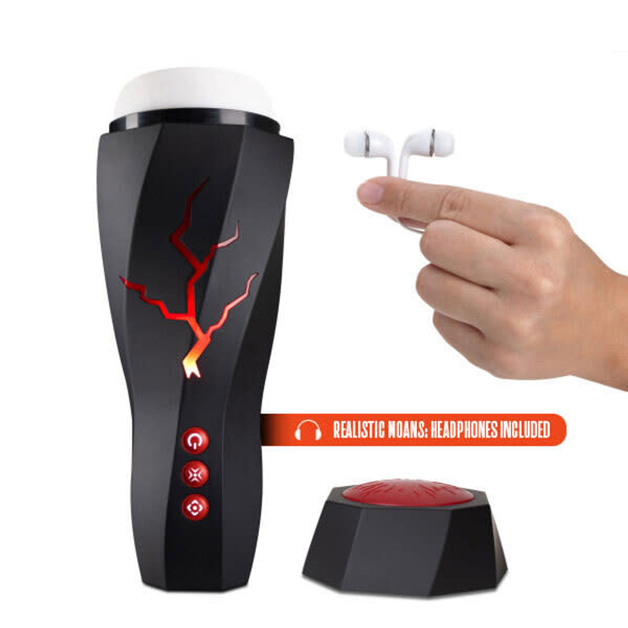 M For Men Storm Rechargeable Masturbator