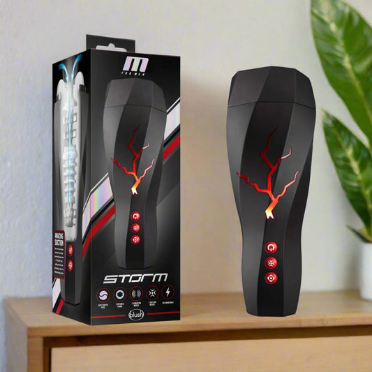 M For Men Storm Rechargeable Masturbator