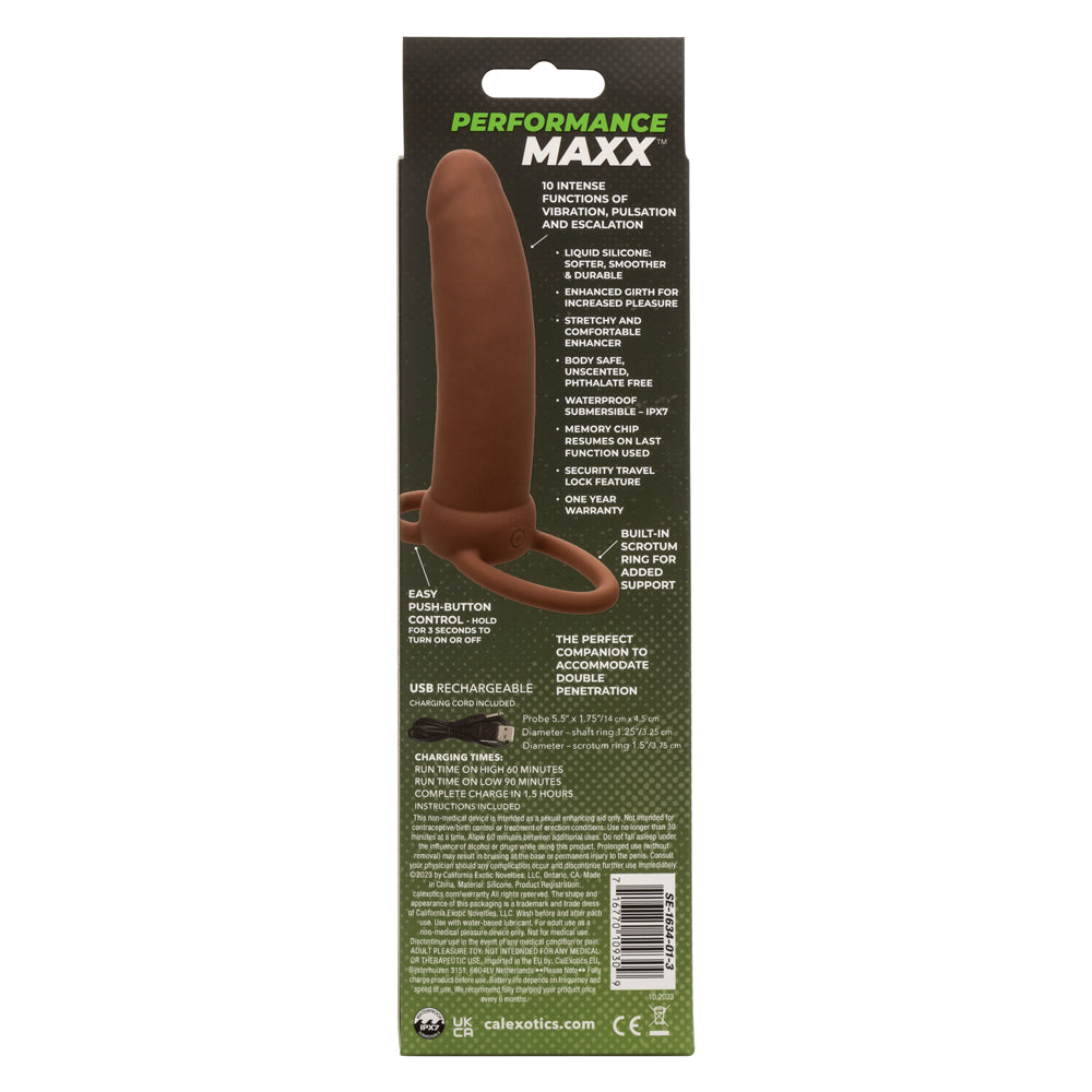 Performance Maxx Rechargeable Thick Dual Penetrator