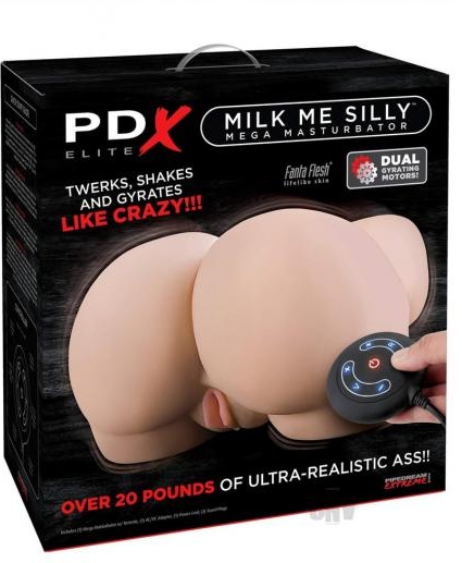 PDX Elite Milk Me Silly Mega Masturbator Brown