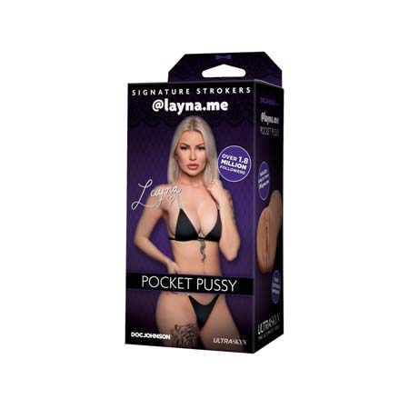 Signature Strokers - Chicas de las redes sociales - @layna.me - ULTRASKYN Pocket Pussy Vanilla