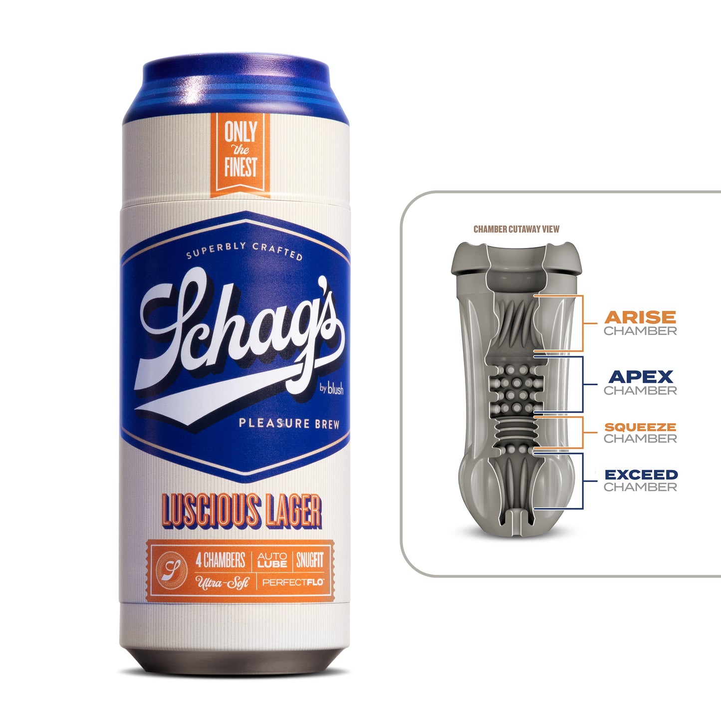 Schag's Luscious Lager Self-Lubricating Stroker