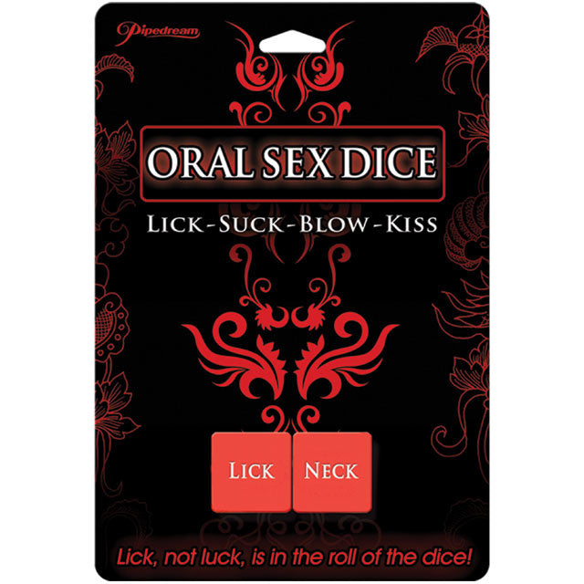 Oral Sex Dice (Lick-Suck-Blow-Kiss)