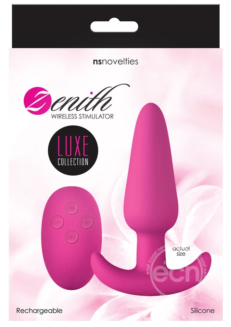 Luxe Zenith Wireless Silicone Plug Pink