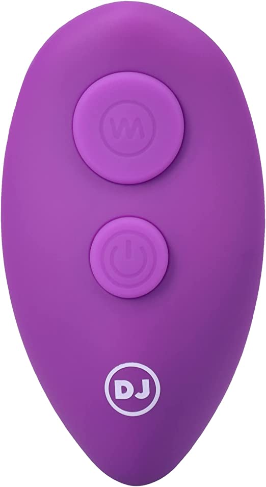 A-Play BEADED VIBE Rechargeable Silicone Anal Plug with Remote