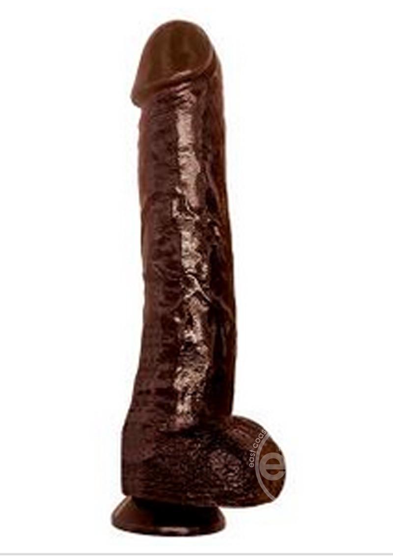 Cockzilla Black Realistic Dildo