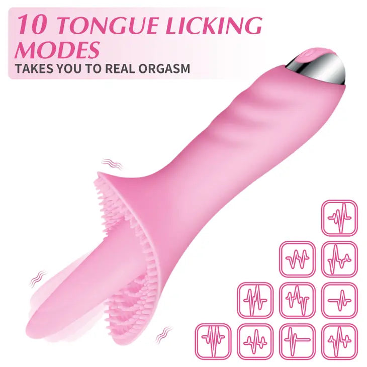 Sensuous Vibrating Cunnilingus Massager