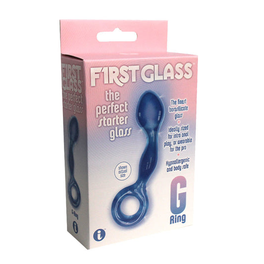 The 9's, First Glass - G-Ring, Anal & Pussy Stimulator