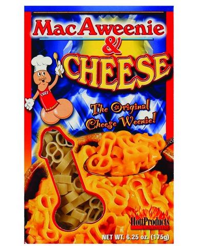 Macaweenie y queso