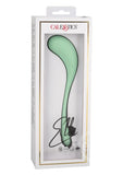 Elle Liquid Silicone Wand Rechargeable Vibrator - Green