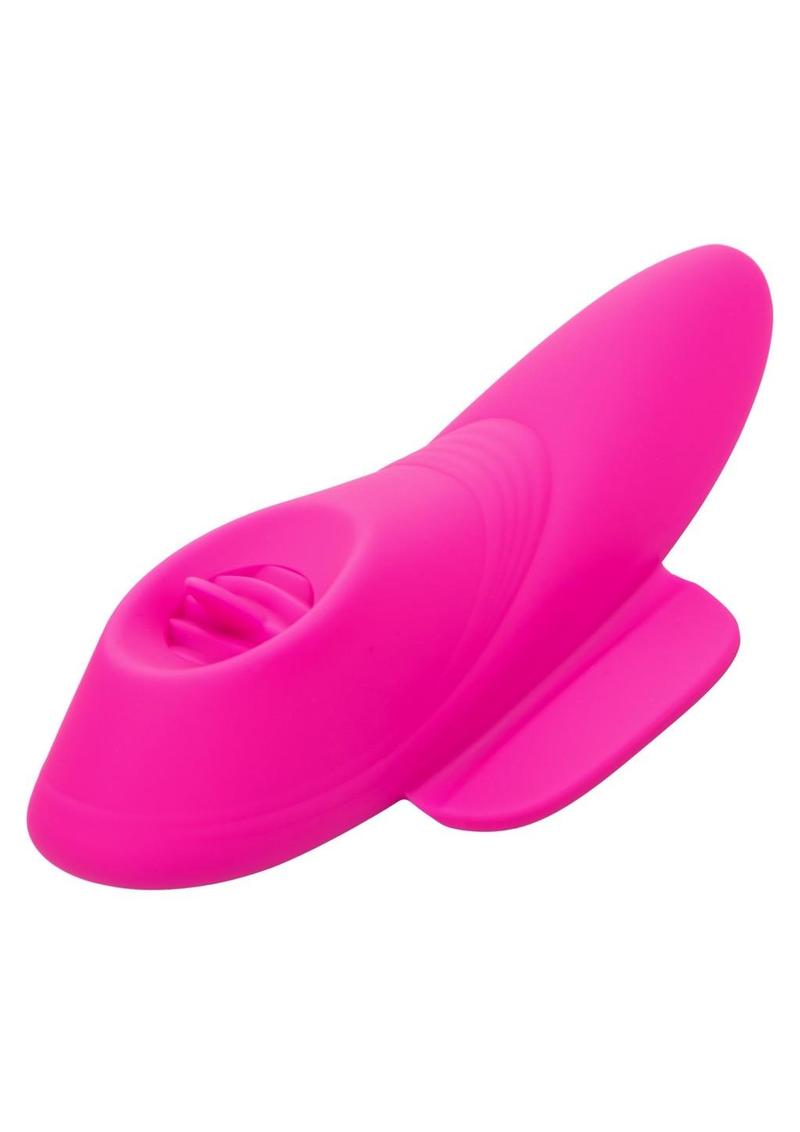 Lock-N-Play Remote Flicker Recargable Silicona Panty Teaser Panty Vibe - Rosa