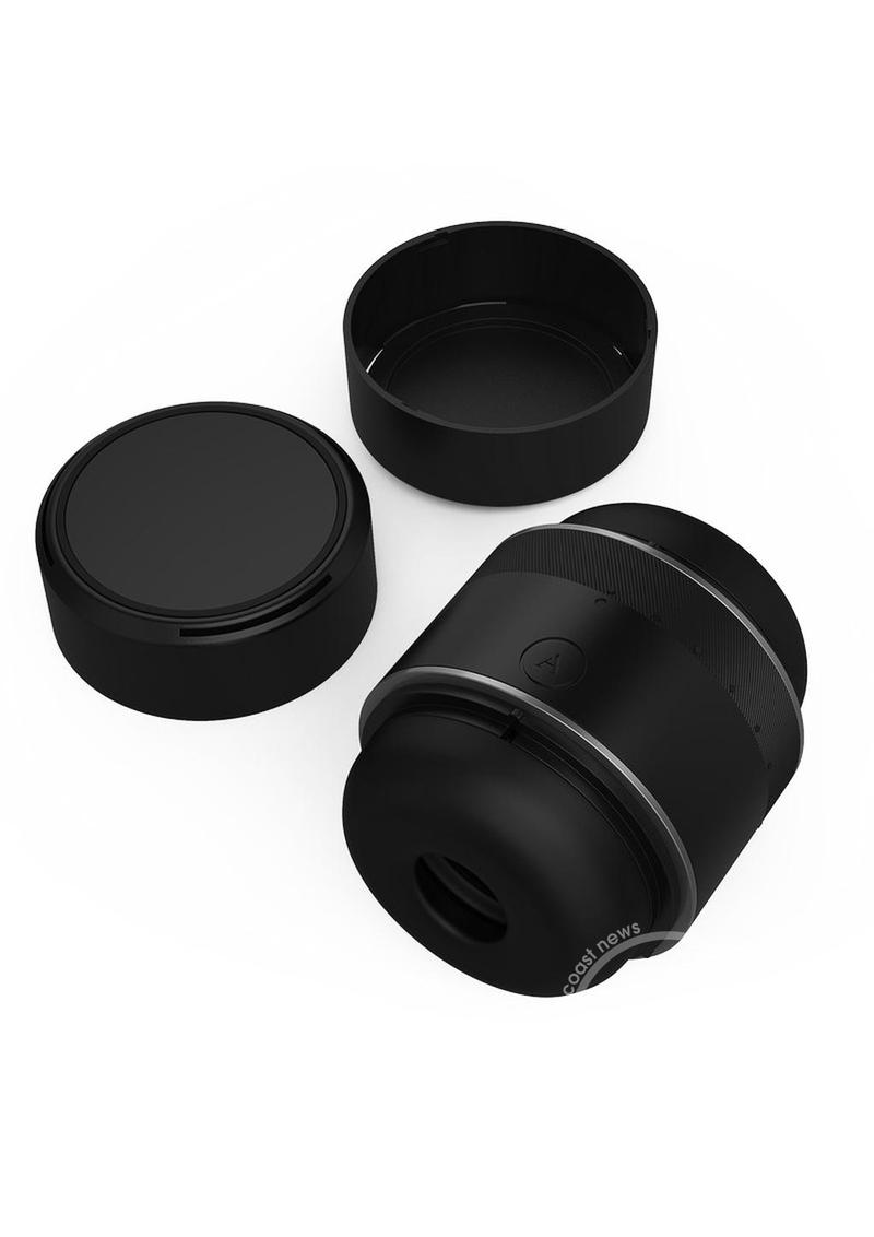 Arcwave Voy Silicone Dual End Adjustable Compact Stroker - Black/Grey
