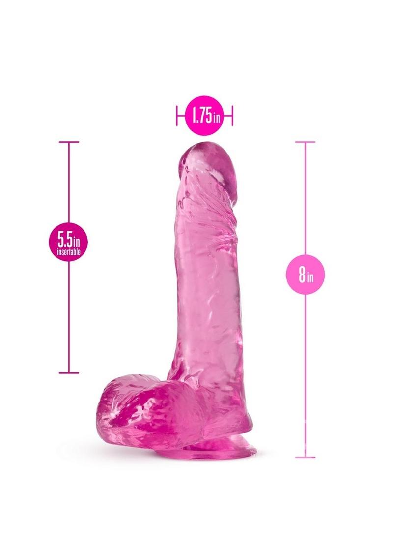 B Yours Plus Rock n' Roll Realistic Dildo with Balls 8in