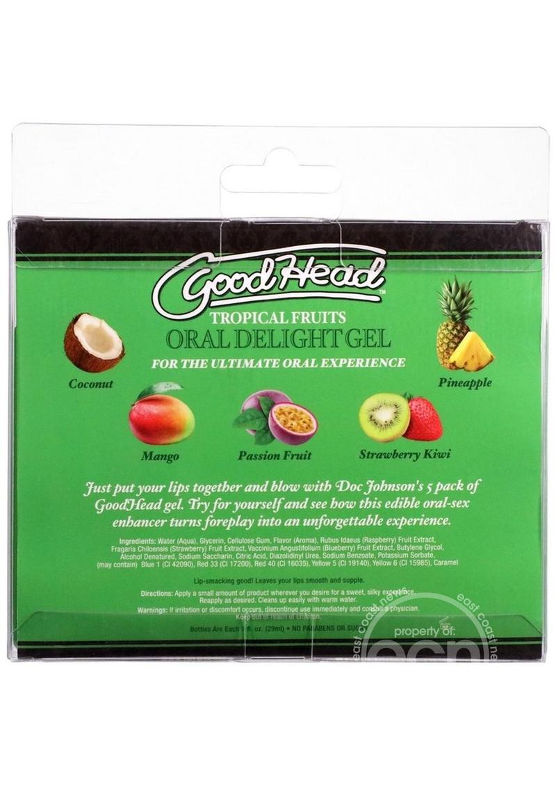 GoodHead Oral Delight Gel Tropical Fruits