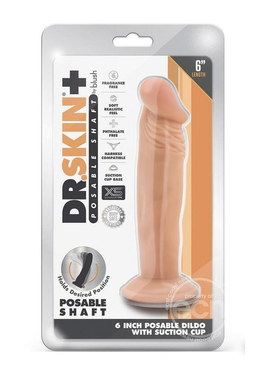 Dr. Skin Plus Posable Dildo 6in