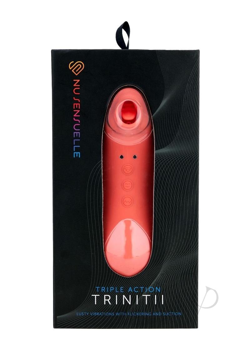 Sensuelle Trinitii 3-in-1 Suction Tongue Vibe