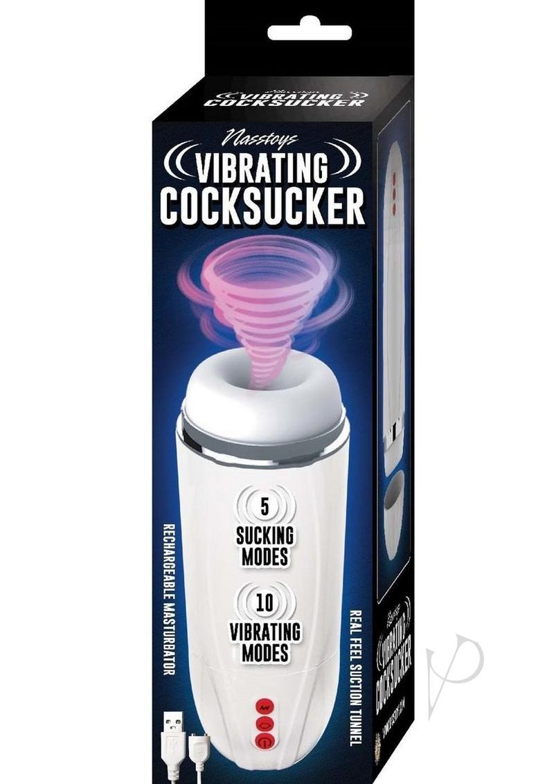 Vibrating Cocksucker Rechargeable Masturbator