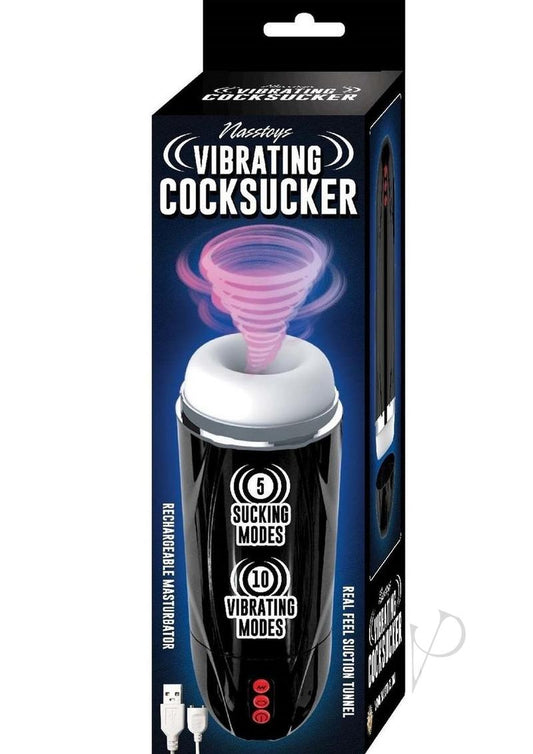 Vibrating Cocksucker Rechargeable Masturbator