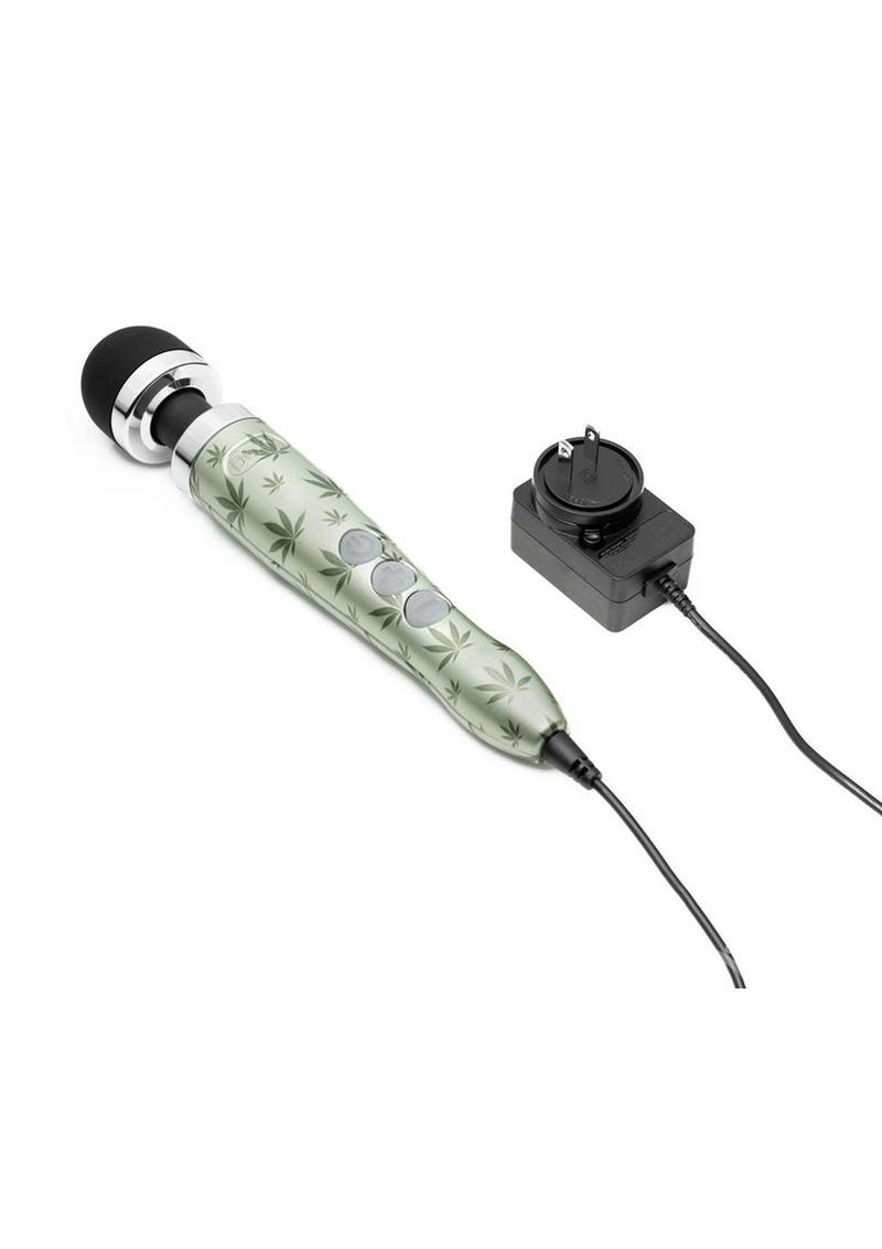Doxy Die Cast 3 Wand Plug-In Wand Massager - Cannabis Pattern