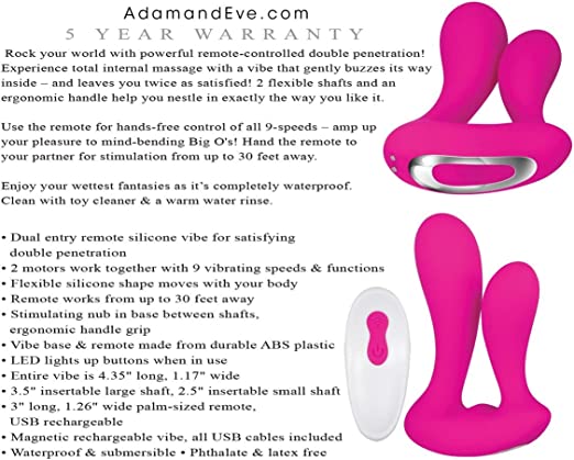 A&E Rechargeable Dual Entry Vibe