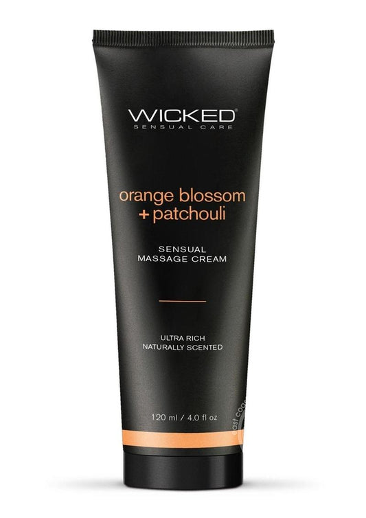 Wicked Sensual Massage Cream - Orange Blossom & Patchouli