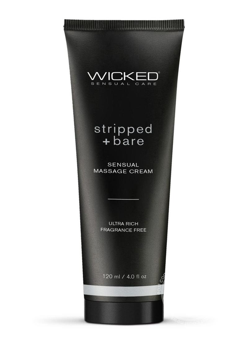 Crema de masaje sensual Wicked - Stripped &amp; Bare