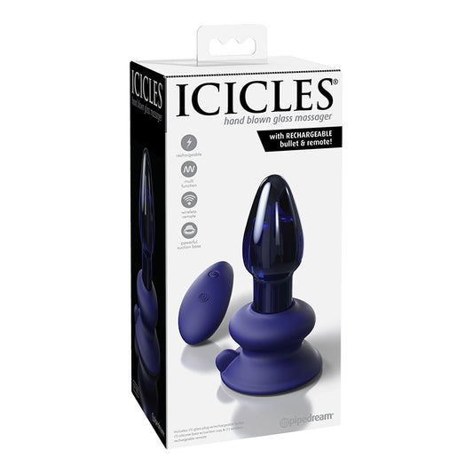 Icicles No. 85 con Vibrador Recargable y Control Remoto