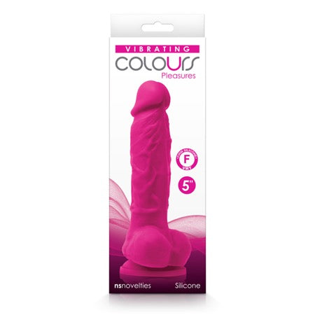 Colours Pleasures Vibrating 5" Dildo