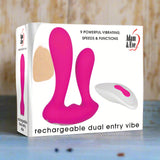 Vibe recargable de doble entrada A&amp;E