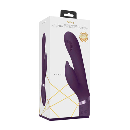 VIVE - AIMI Rechargeable Triple-Motor Swinging Silicone Rabbit