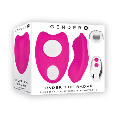 Gender X Under The Radar Ropa Interior Vibrador Rosa